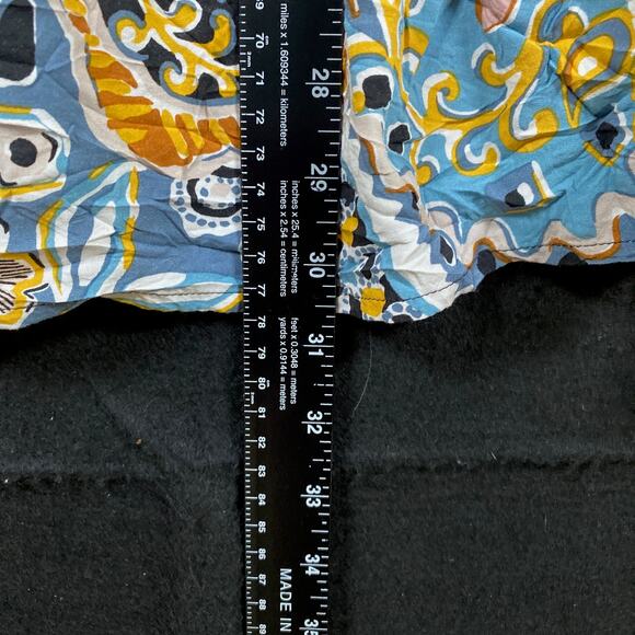 Ann Taylor LOFT Womens Dress Multicolored Abstract V Neck Sleeveless Stretch XS - Picture 7 of 10